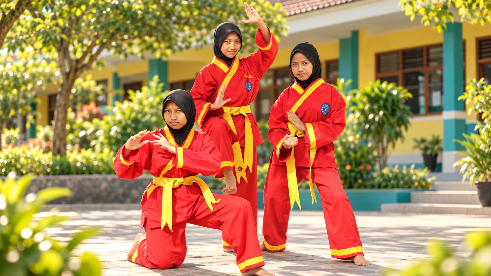 Latihan Kepemimpinan & Baris-Berbaris Pandu HW